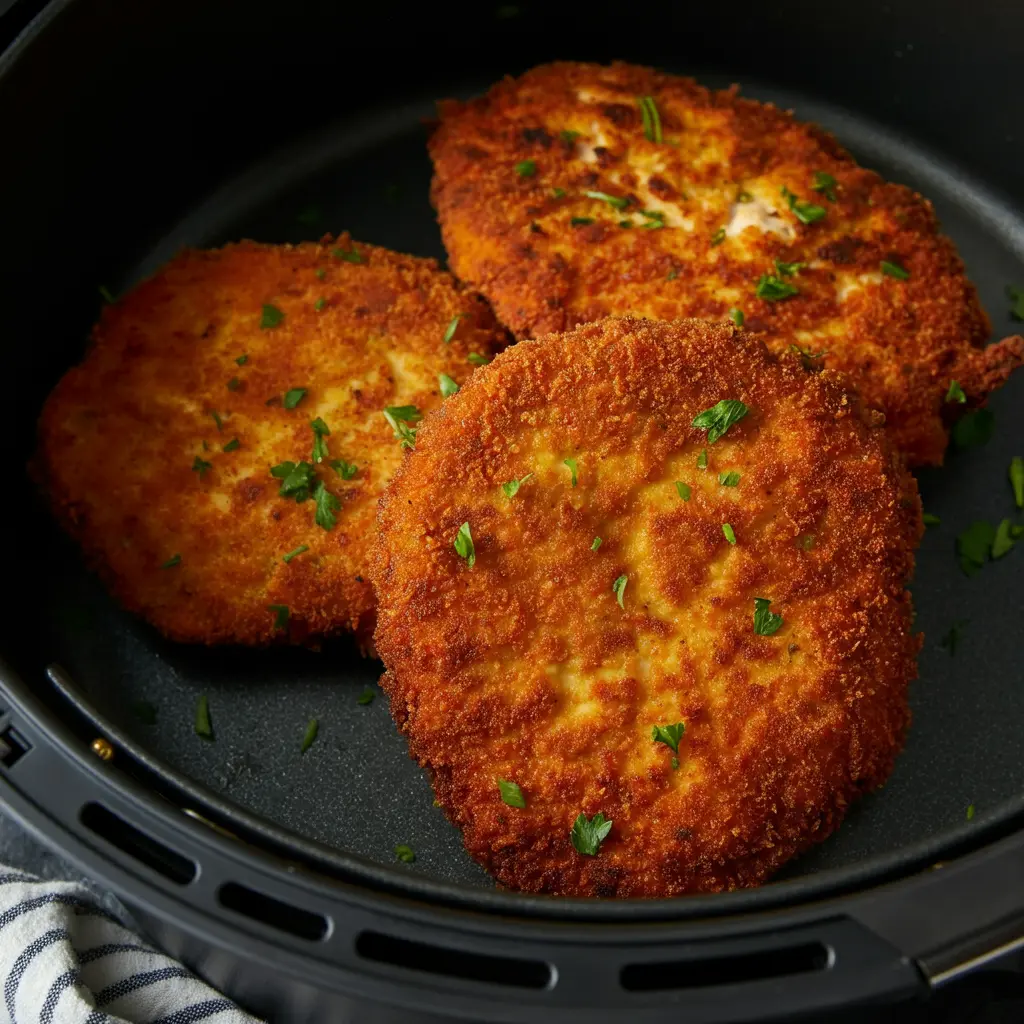 Air Fry Chicken Cutlets Recipe