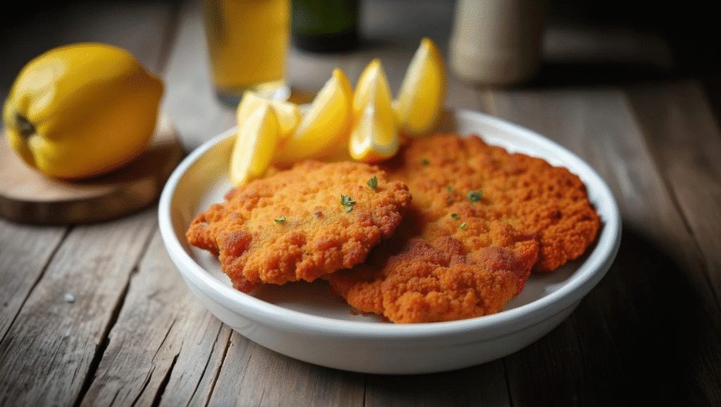 chicken cutlet and Schnitzel