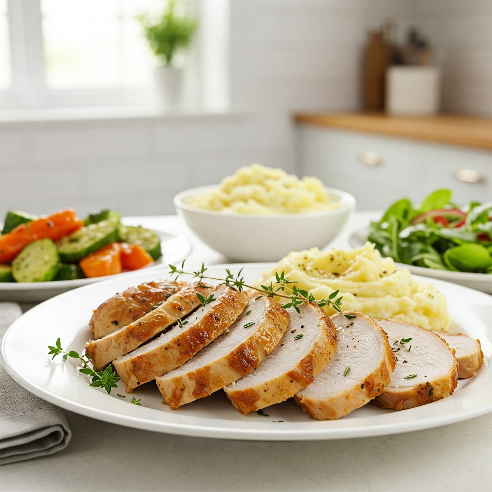 Oven-Baked Turkey Cutlets