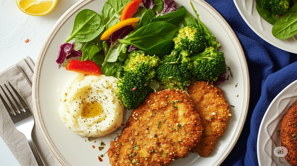 Parmesan Crusted Pork Cutlets