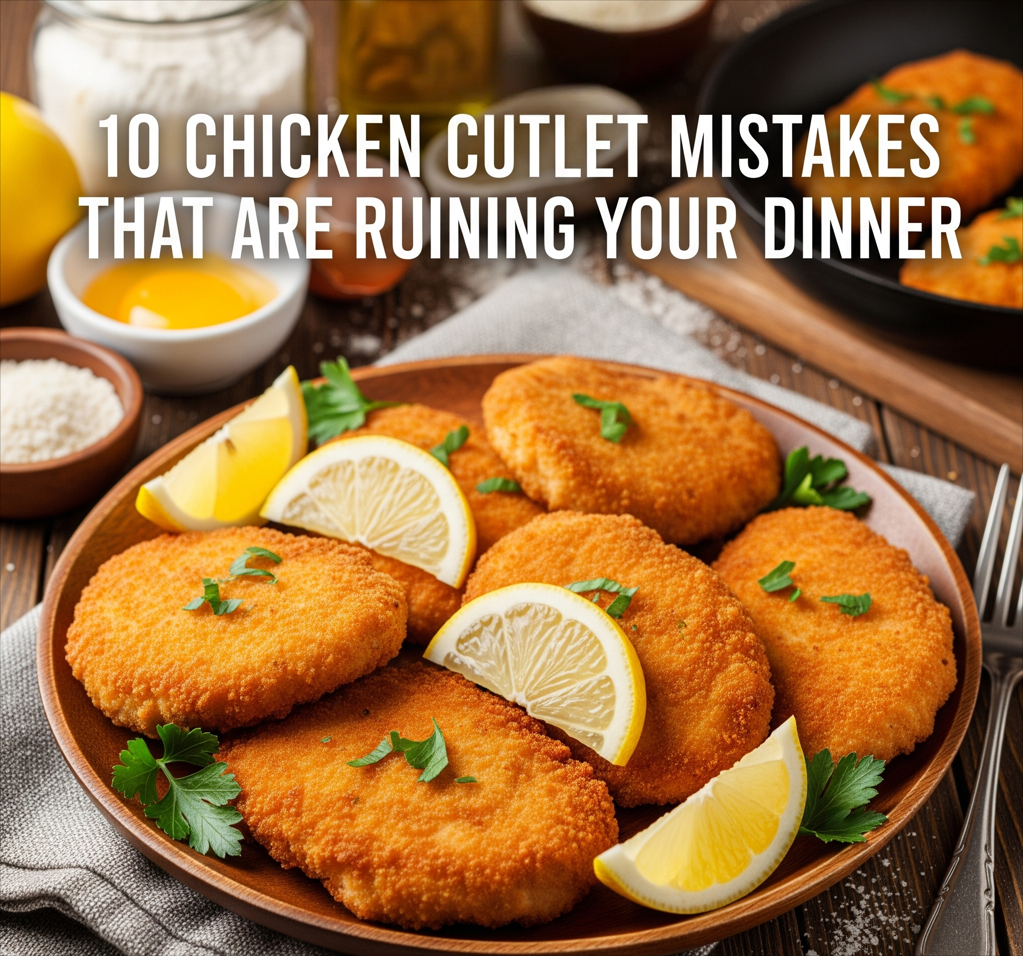 chicken cutlets mistakes