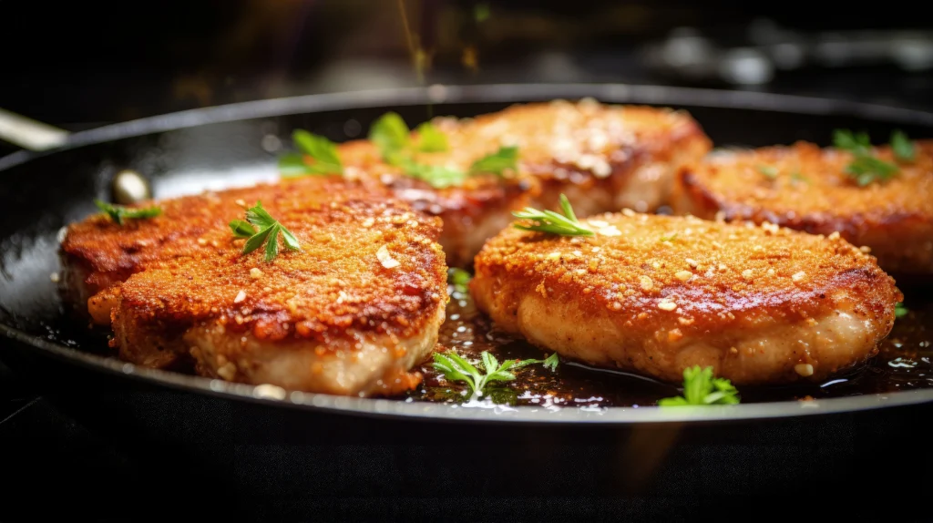 reheating cutlets in skillet