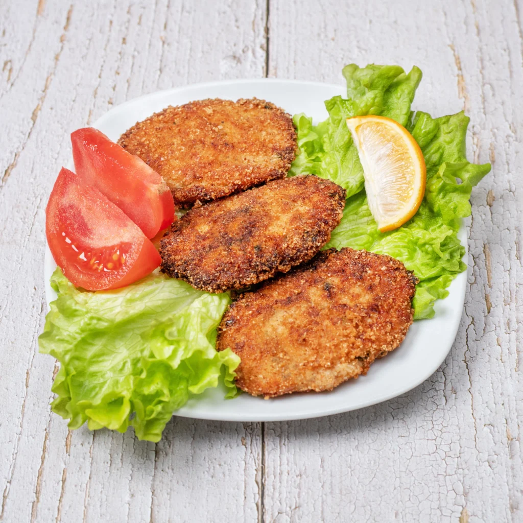 chik-fil-A cutlet served lettuce and tomatoes
